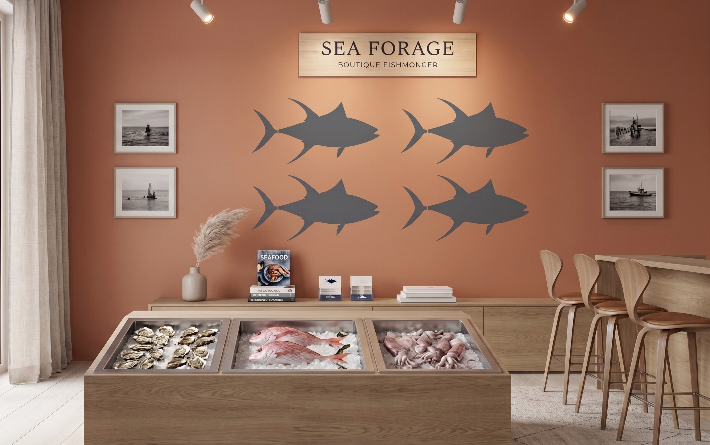 Pochoir Poisson Ange