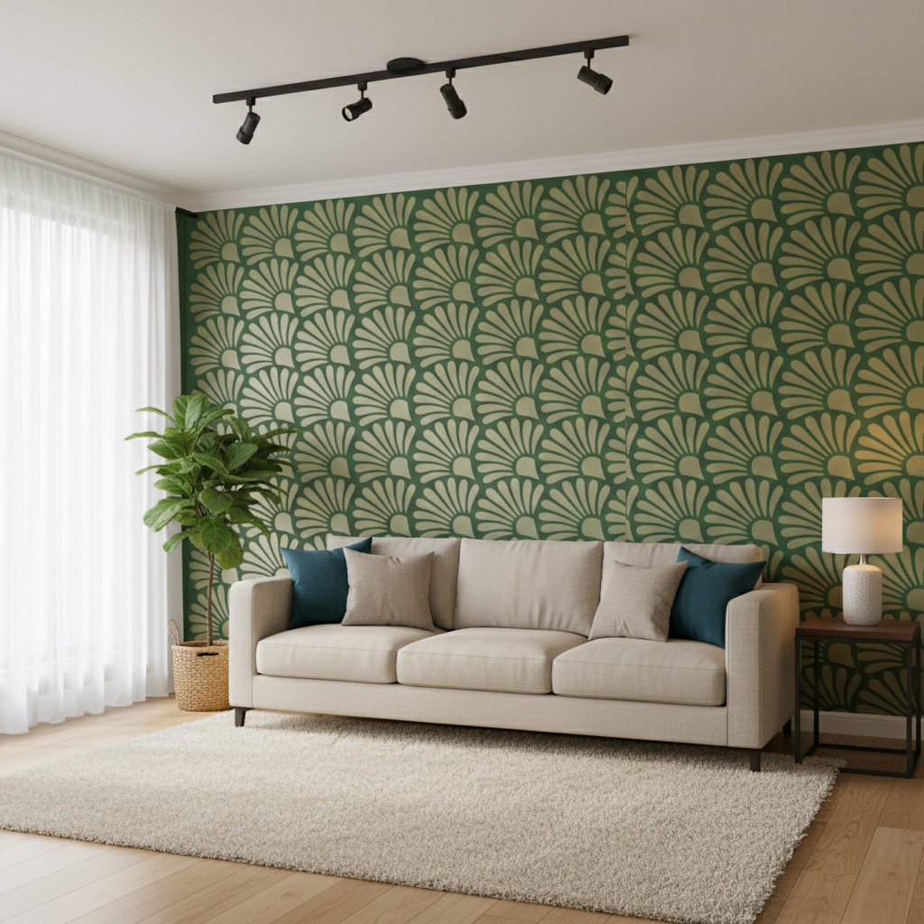 Elegancki Szablon z Muszelkami