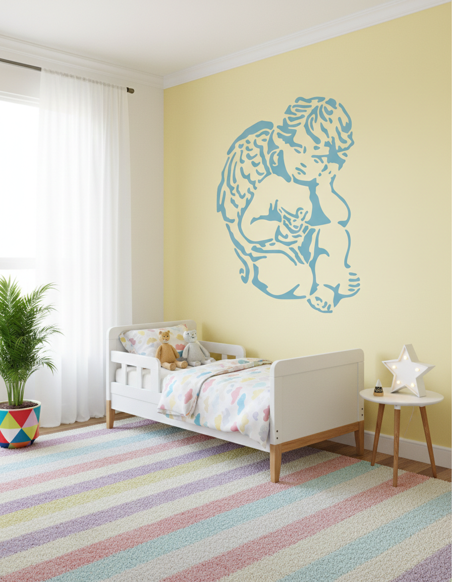 Baby Angel Stencil - Image 1