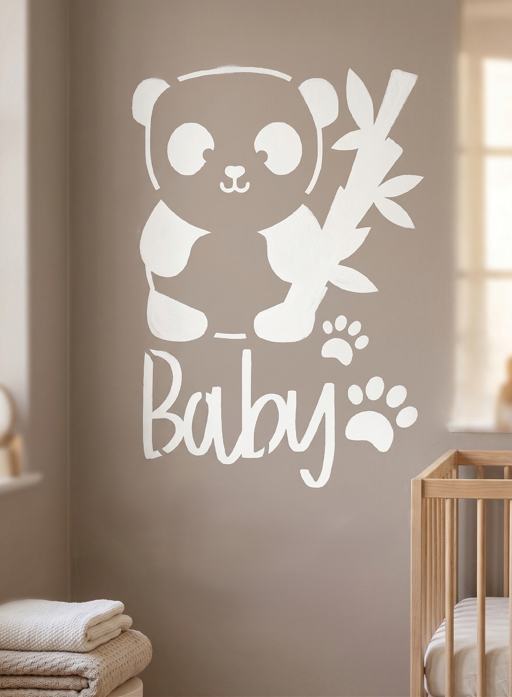 Beebi Panda Šabloon - Image 2