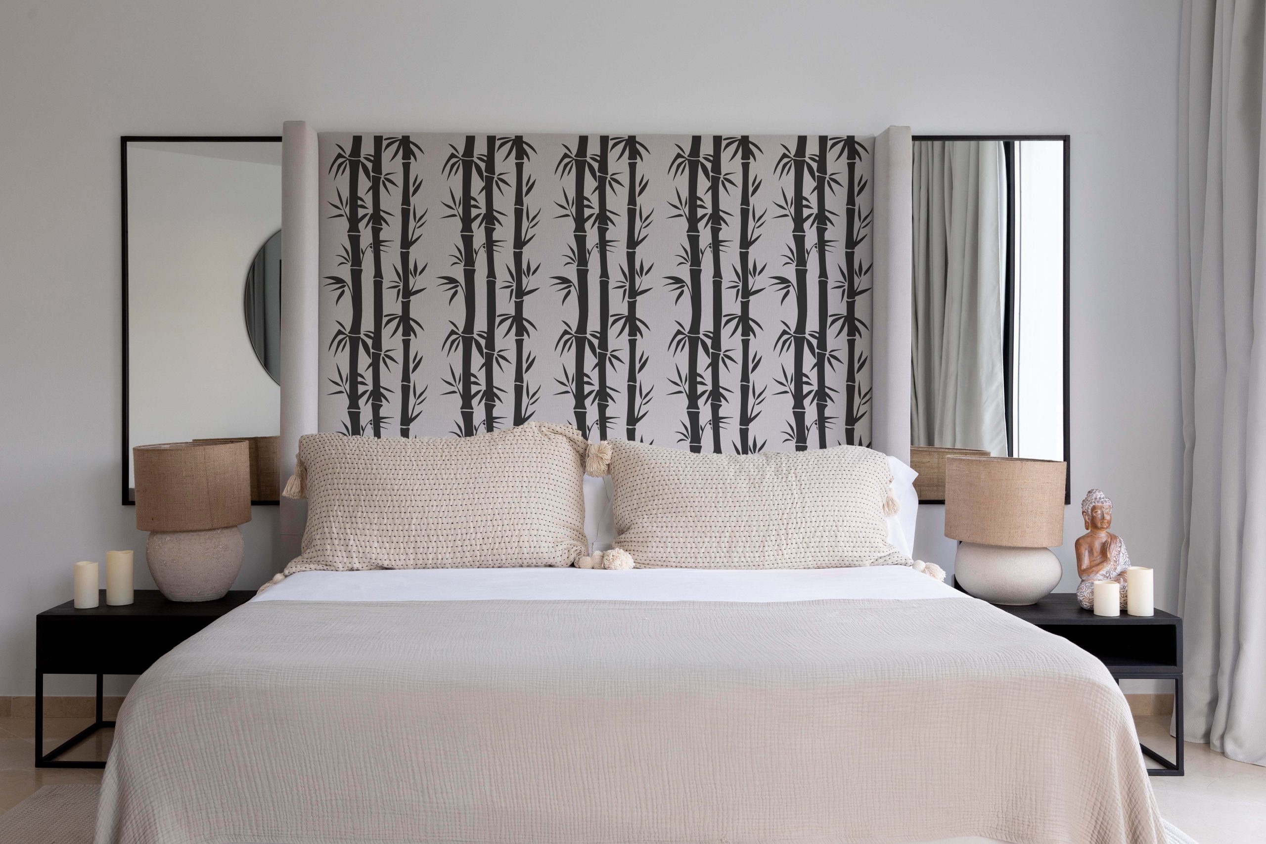 Bamboo Tree Stencil - Image 2