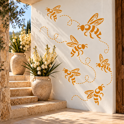 Bee Stencil
