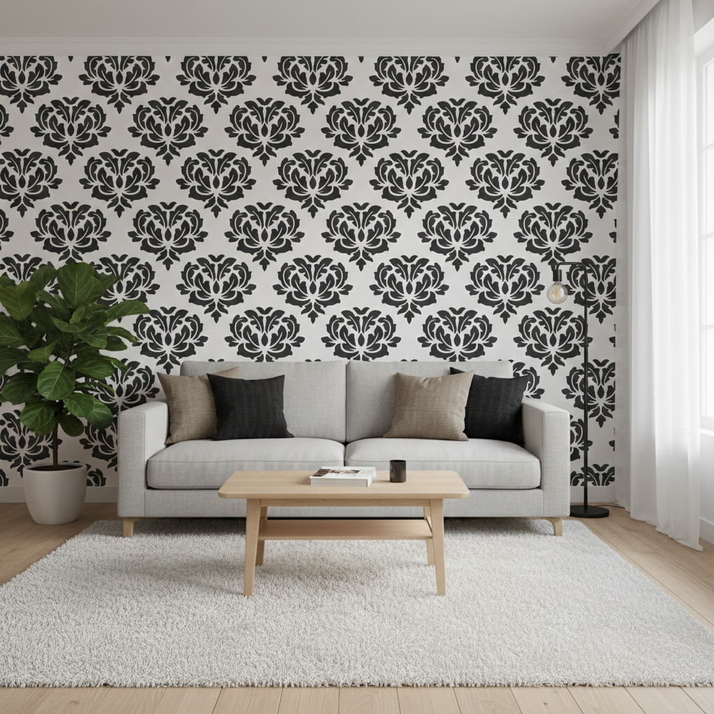 Damask Stencil 05 - Image 2