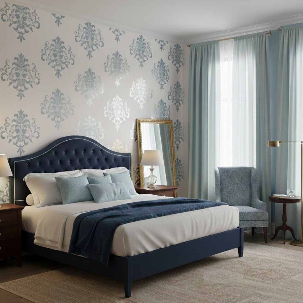 Damask Stencil 20 - Image 4