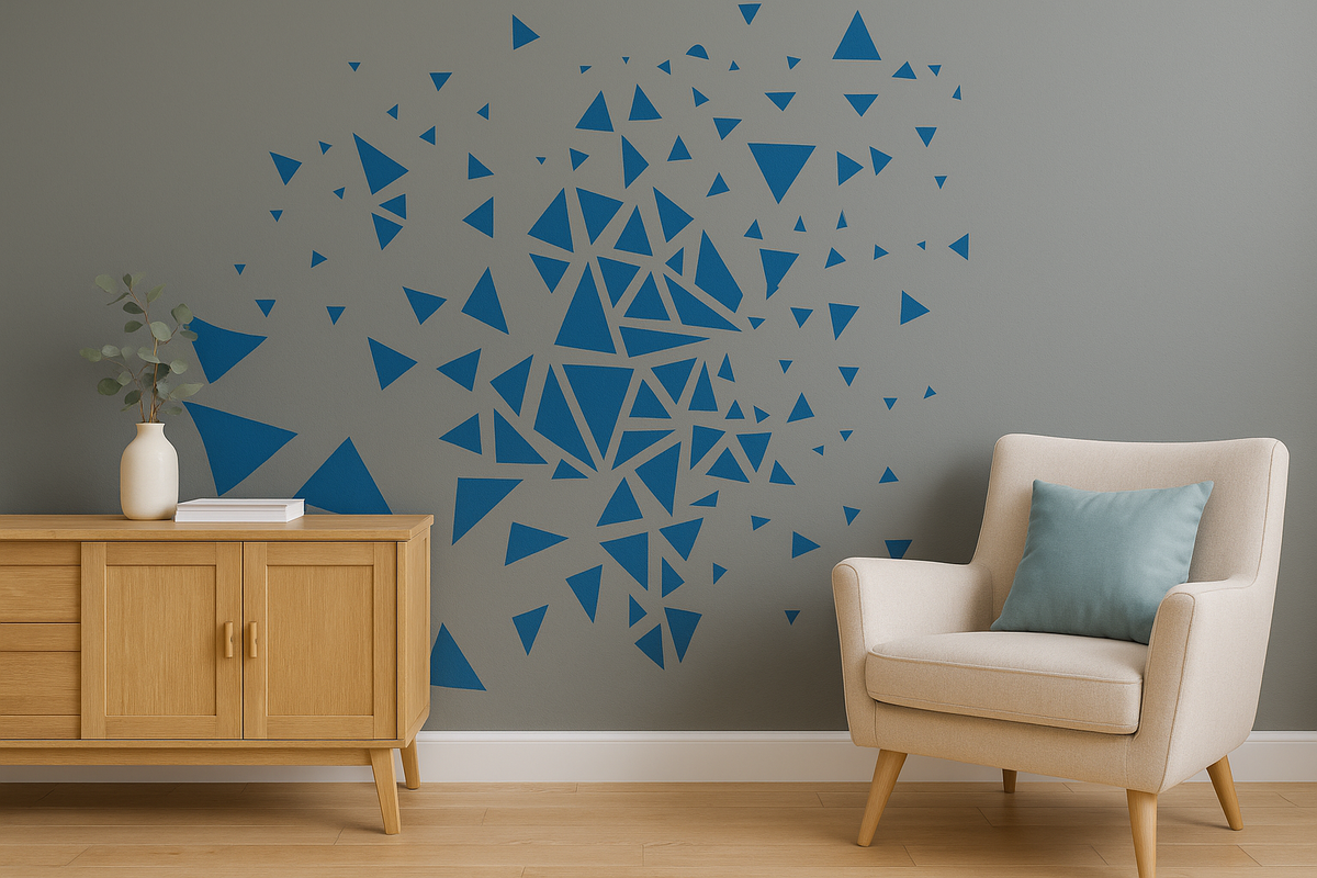 Triangle Shape Stencil - Image 1