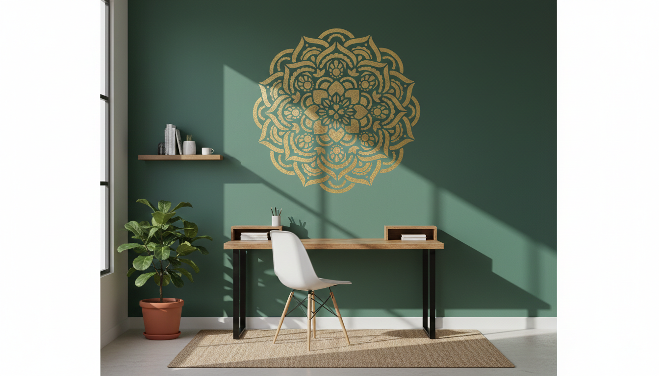 Plantilla de Mandala 04