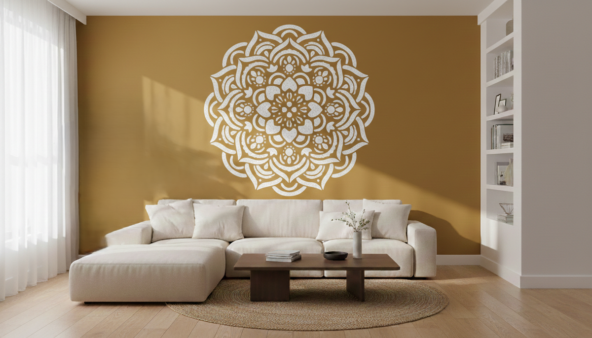 Mandala Stencil 04 - Image 2