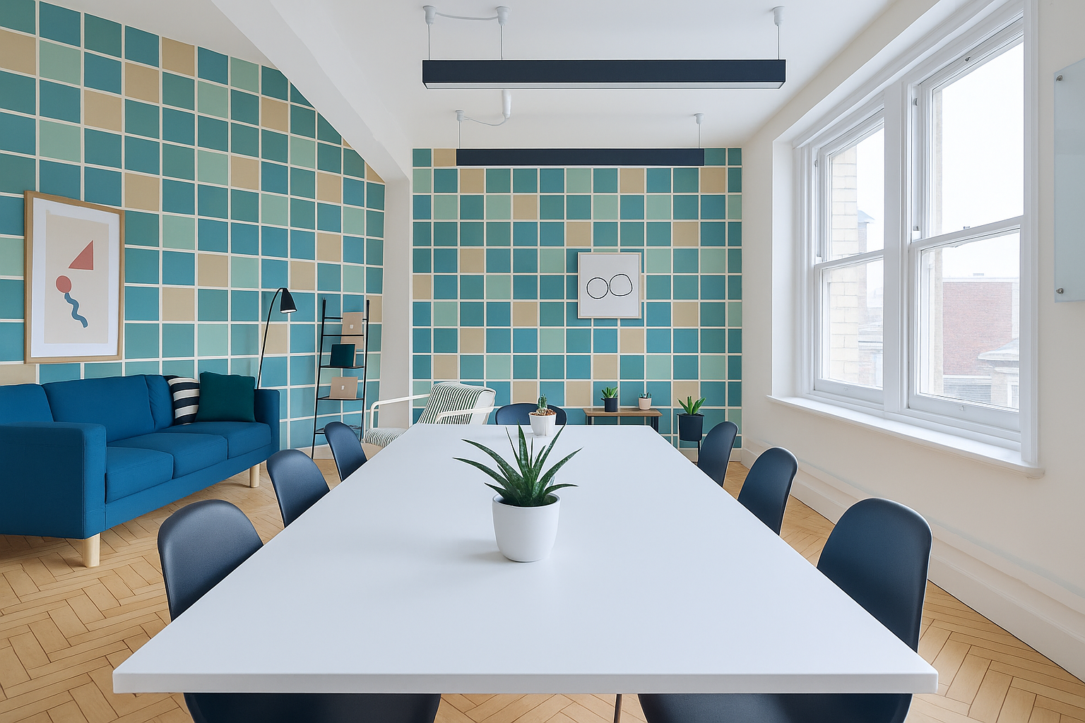 Square Mosaic Stencil