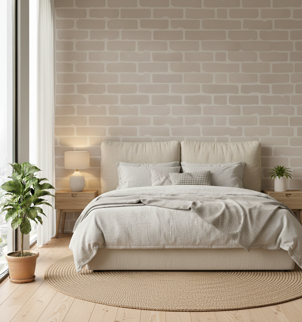 Szablon Ściany z Cegieł