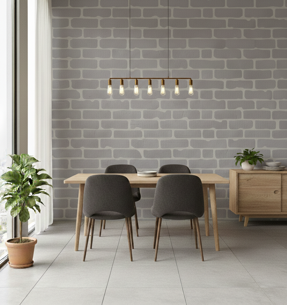 Brick Wall Stencil - Image 2