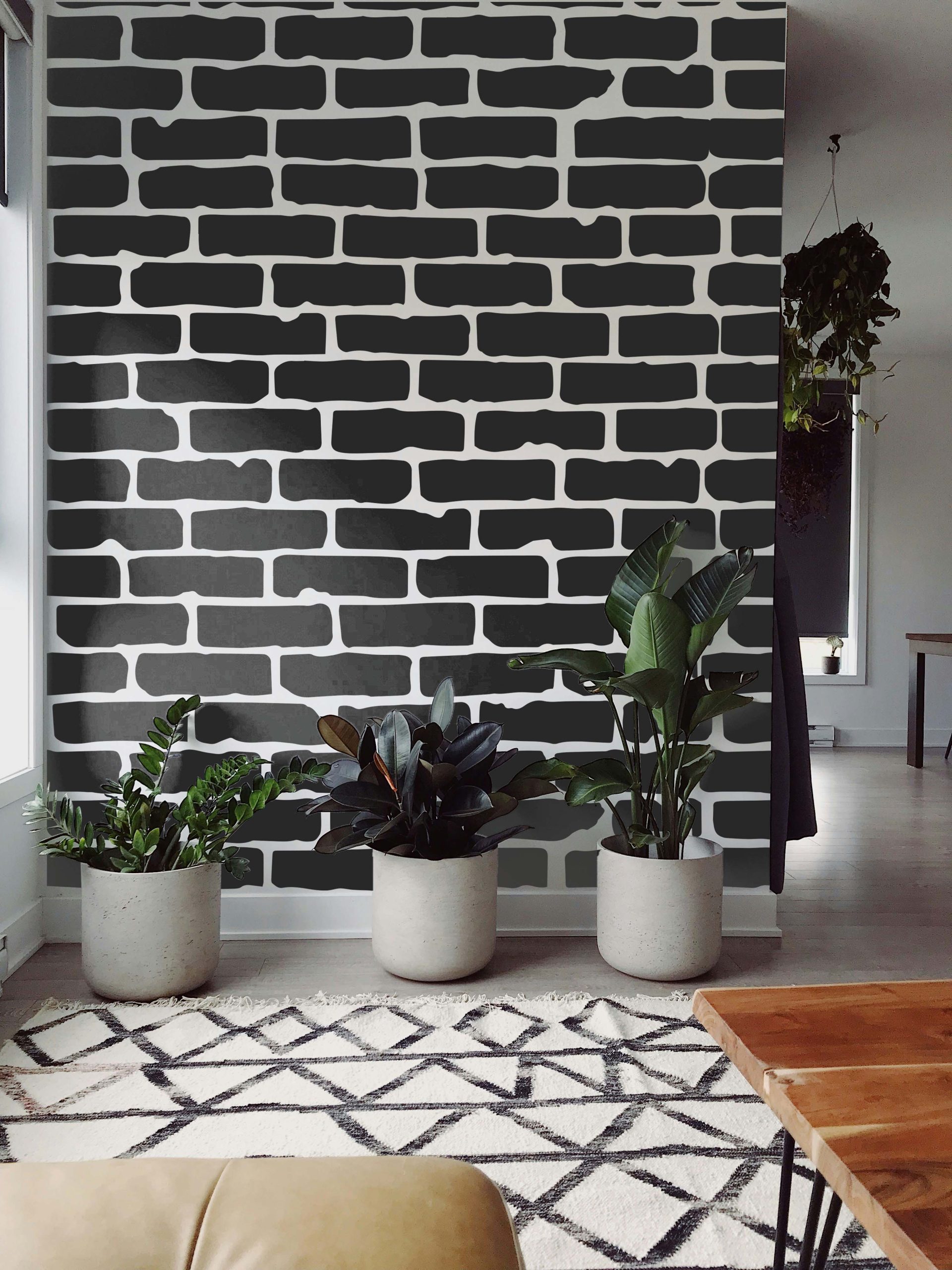 Brick Wall Stencil - Image 2