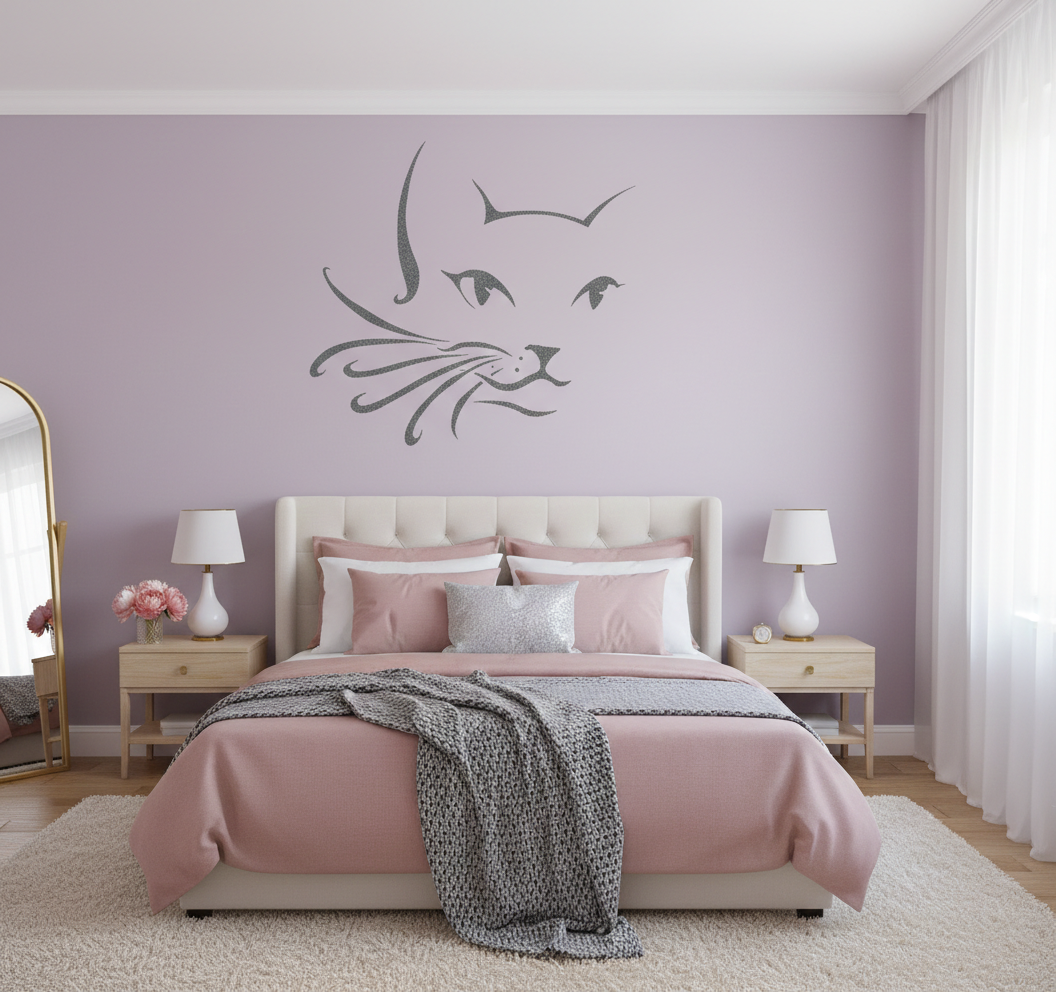 Cat Face Stencil - Image 4