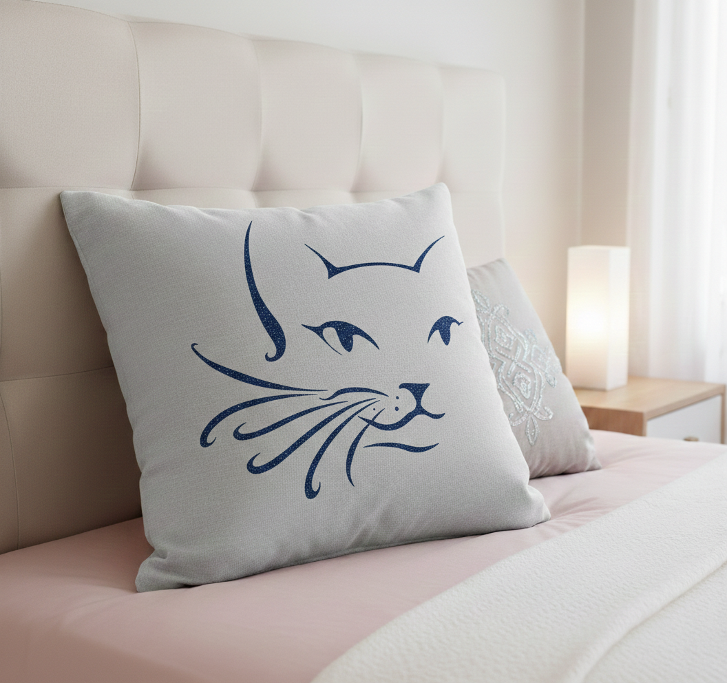 Cat Face Stencil - Image 3