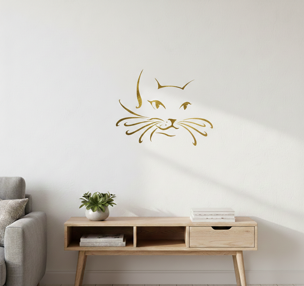 Cat Face Stencil - Image 2