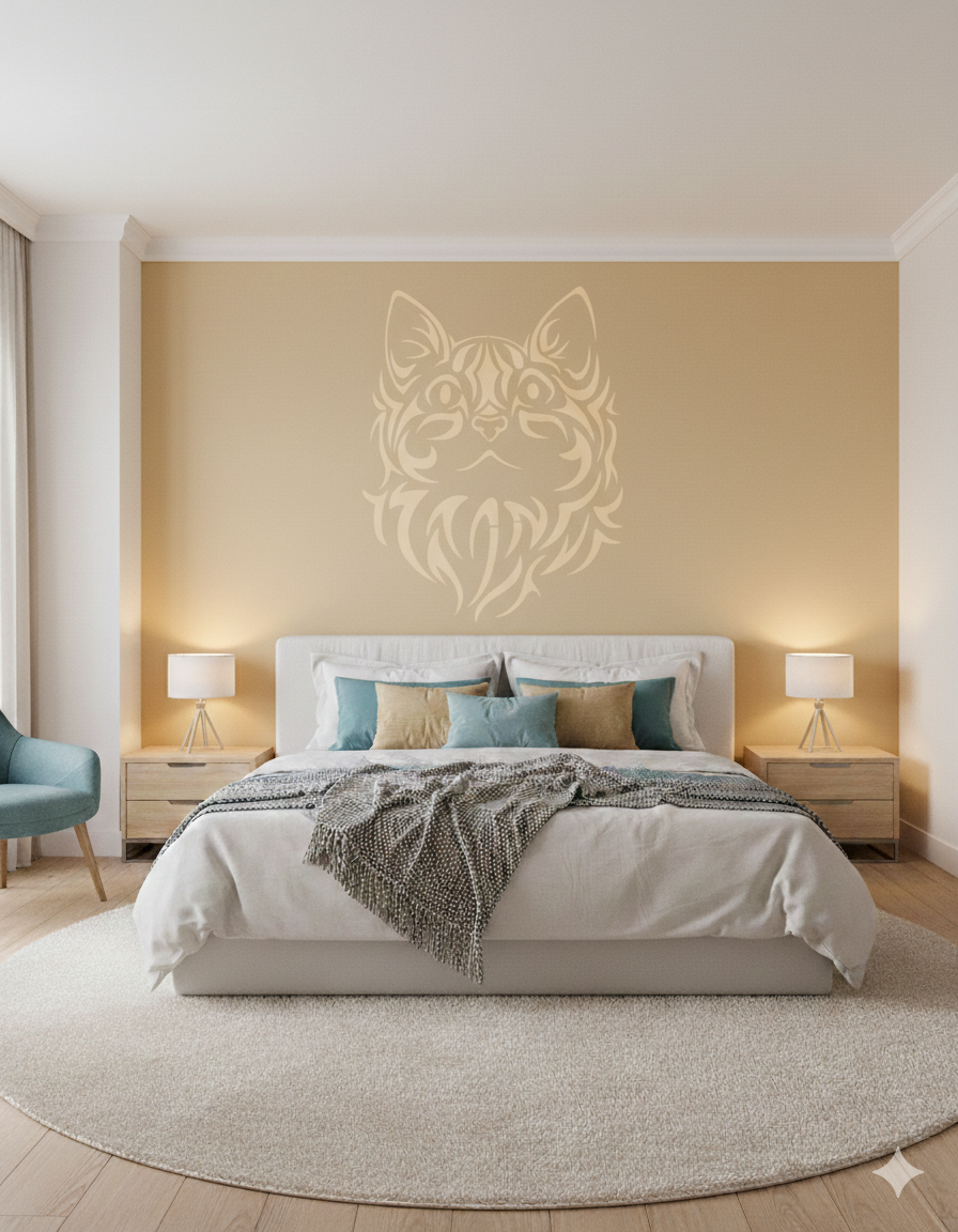 Decorative Cat Stencil - Image 4