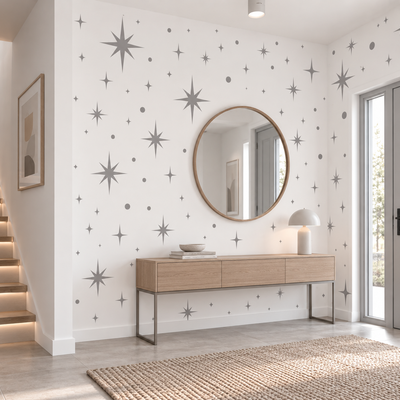 Shimmering Stars Stencil (13 pcs)
