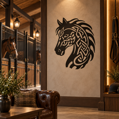 Horse Head Stencil