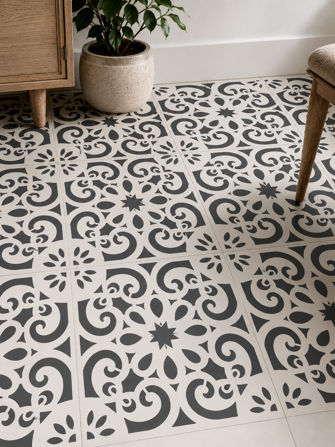 Classic Star Tile Stencil - Image 2