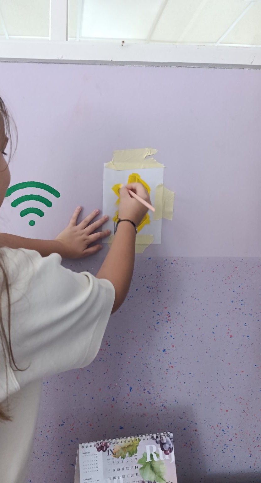 Inspiring Creativity in Schools: How Students Transformed Their Classroom with Stencils