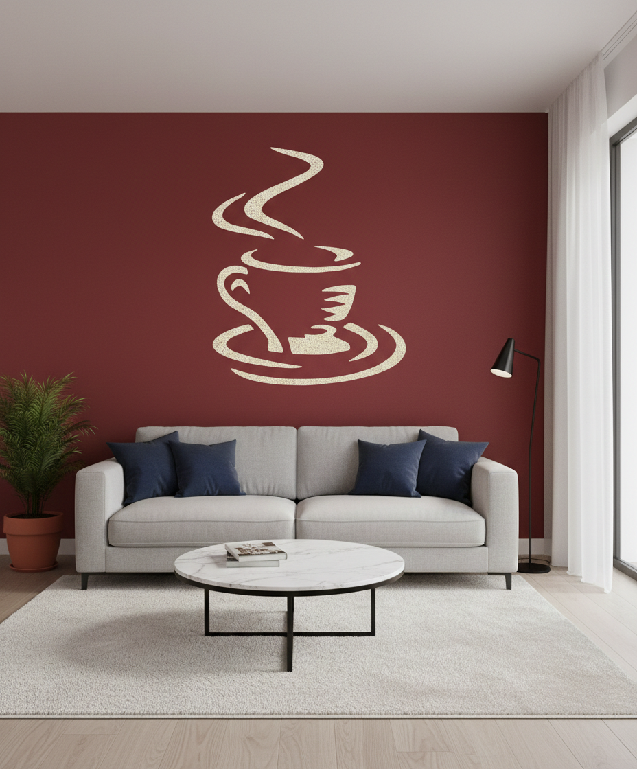 Pochoir Tasse à Café