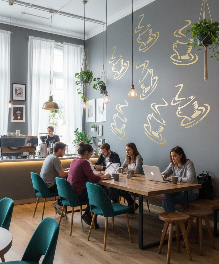 Στένσιλ Φλιτζάνι Καφέ - Image 7