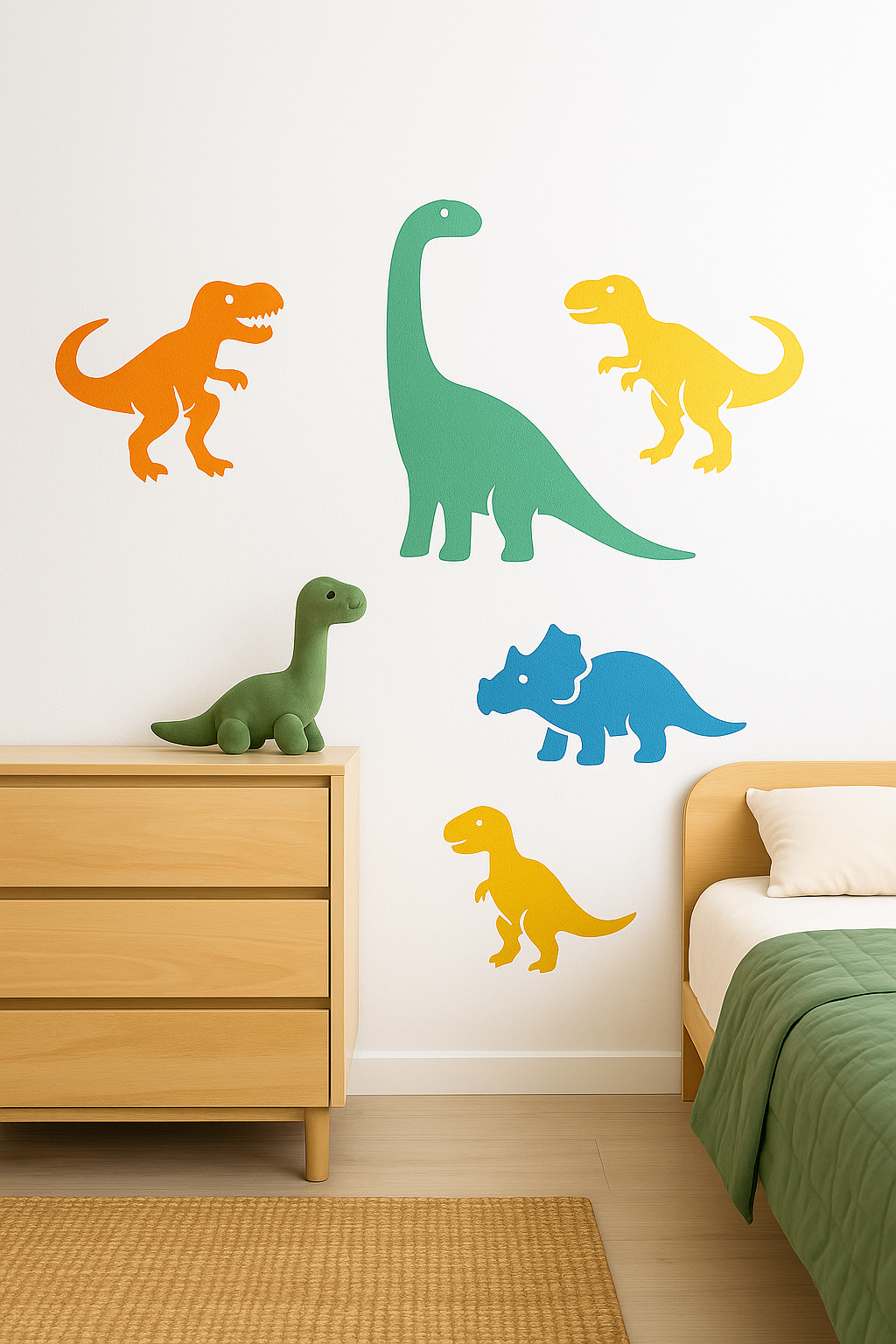 Creative Dinosaur Stencil Ideas for Kids’ Room Decor