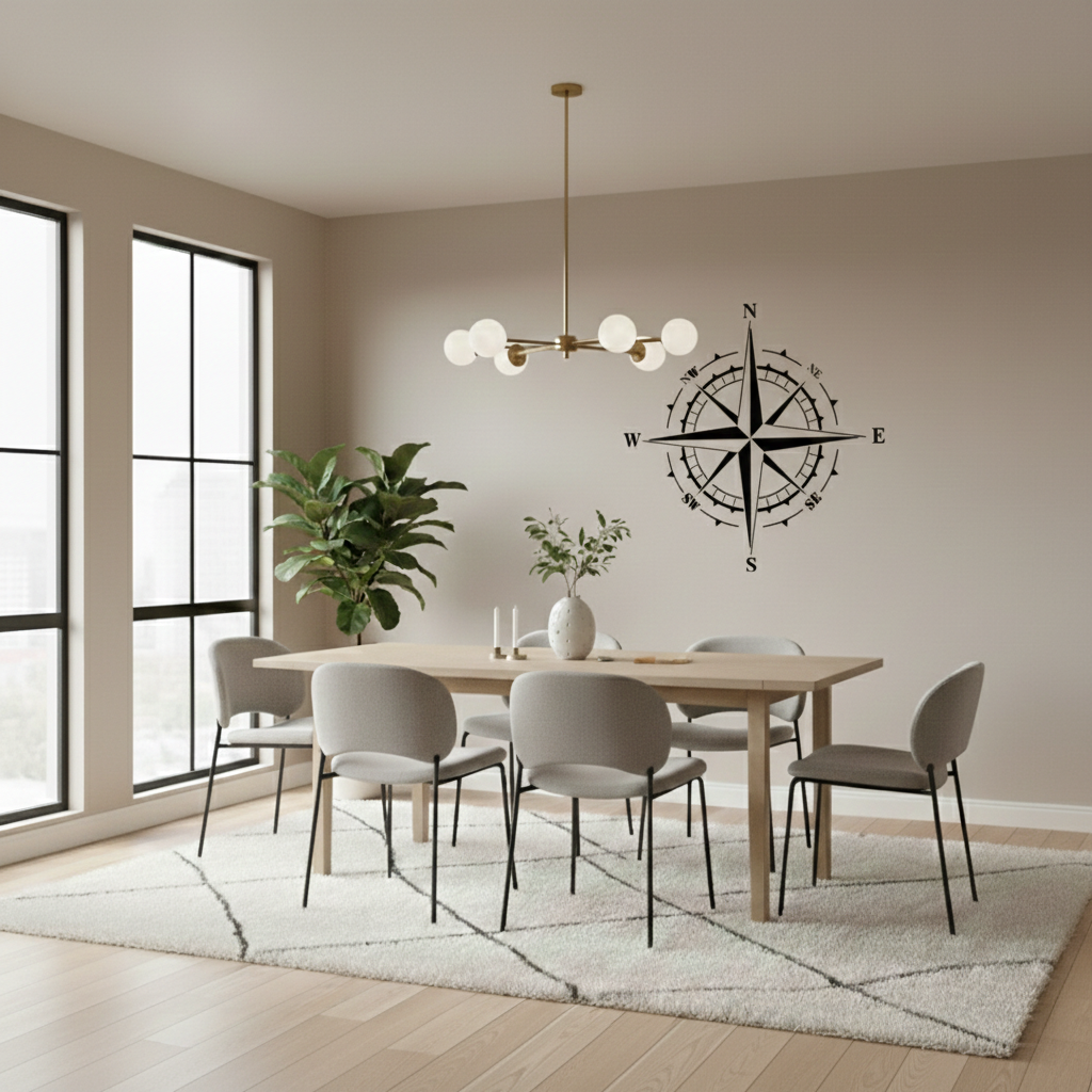 Compass Rose Stencil - Image 1