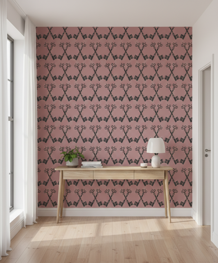 Antique Keys Stencil - Image 4