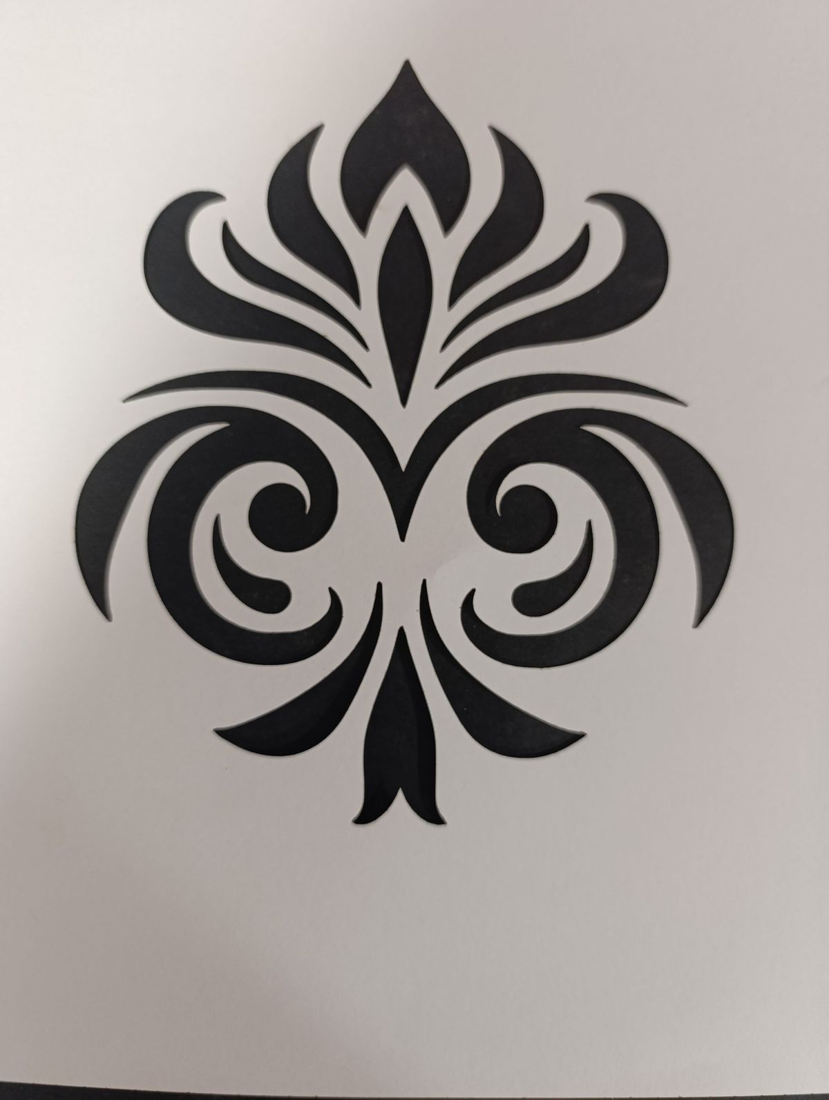 Damask Stencil 17