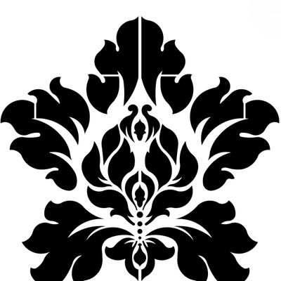 Pochoir Damask 26