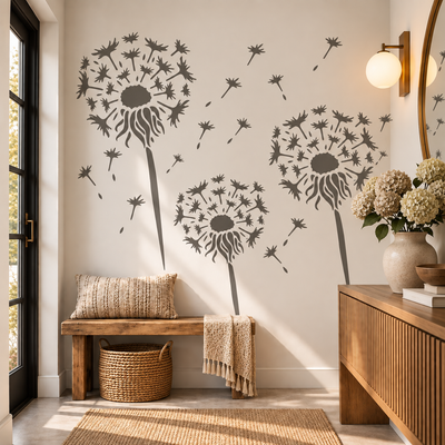 Dandelion Stencil