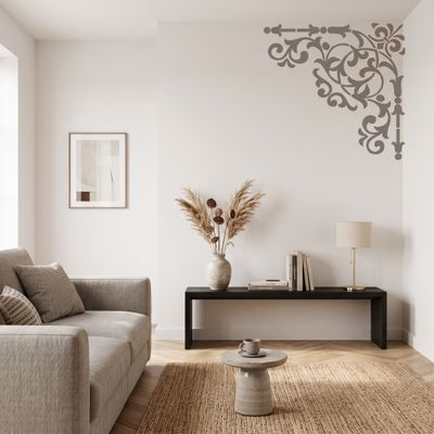 Pochoir d'Angle Décoratif