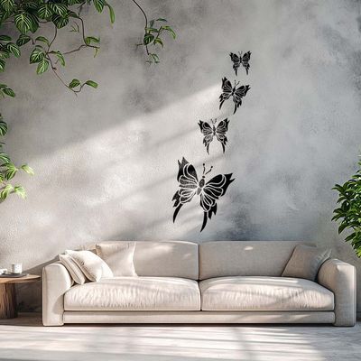 Estêncil Decorativo de Borboleta