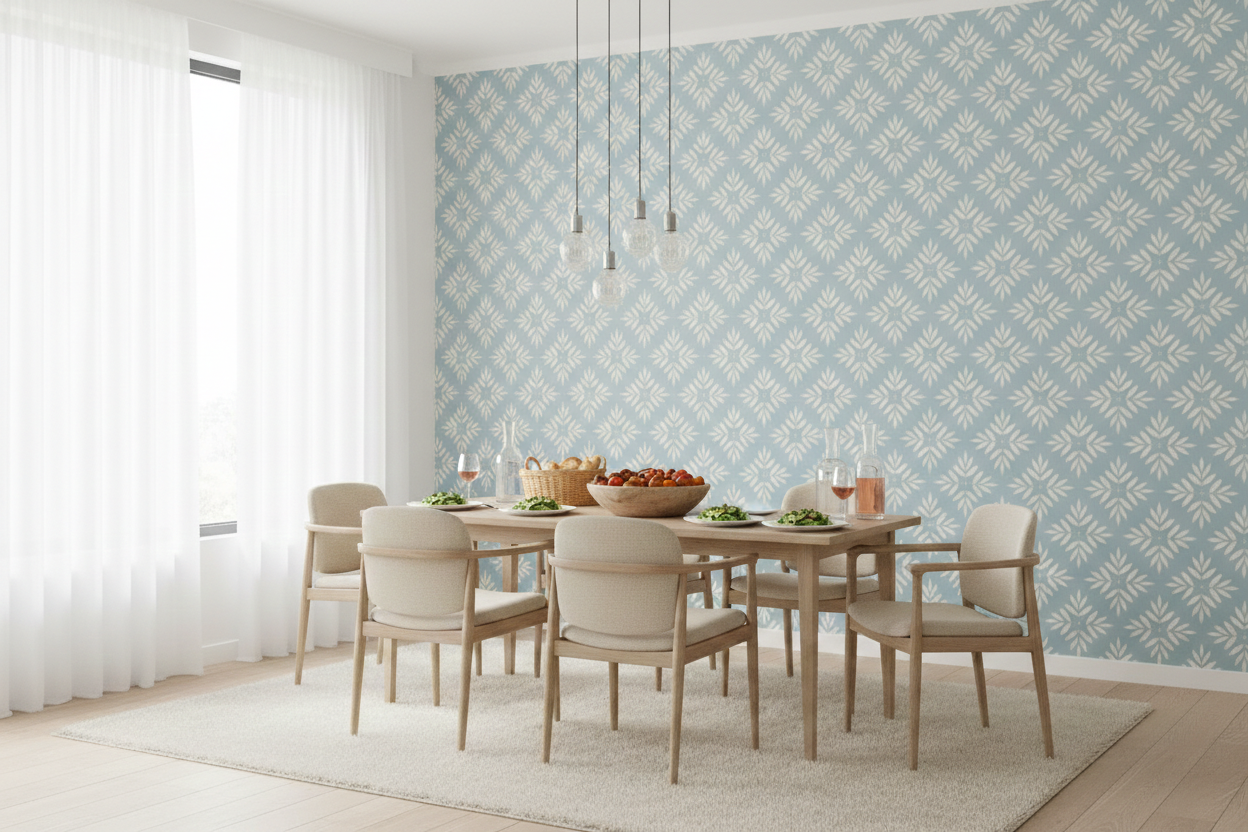 Šablona z vzorcem vejic in pik