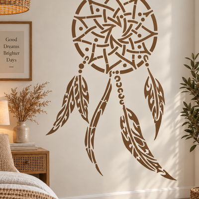 Dreamcatcher Stencil