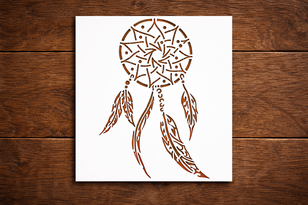 dreamcatcher-with-feathers-boho-wall-decor-stencil-template