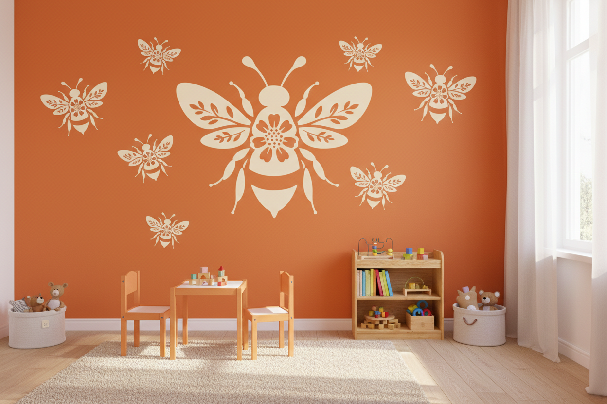 Reusable Bee Stencil - Image 4