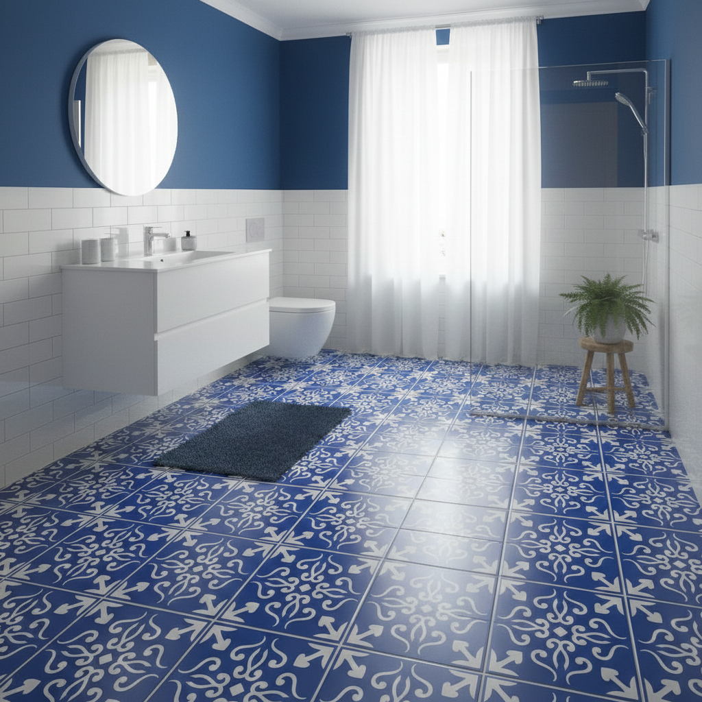 Mandala Tile Stencil