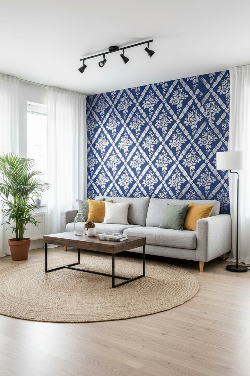 Στένσιλ με Σχέδιο Λουλουδιών - Image 3