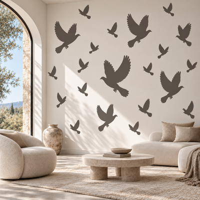 Flying Dove Stencil