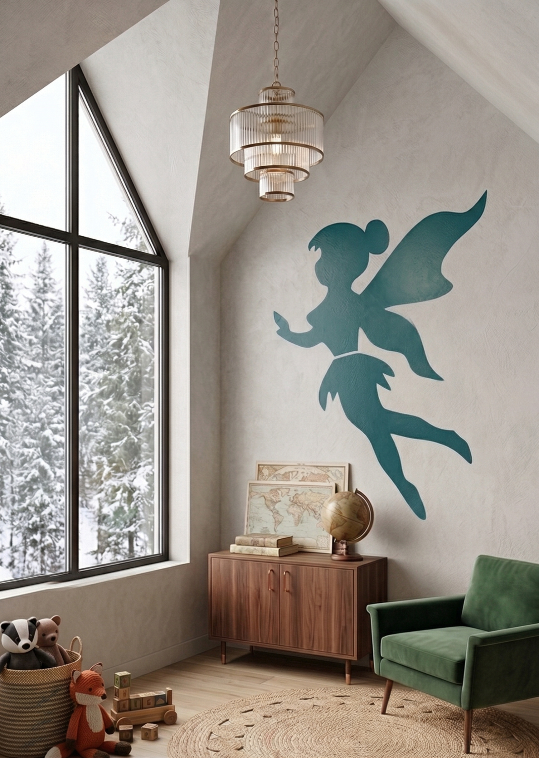 Fliegende Fee Schablone - Image 2