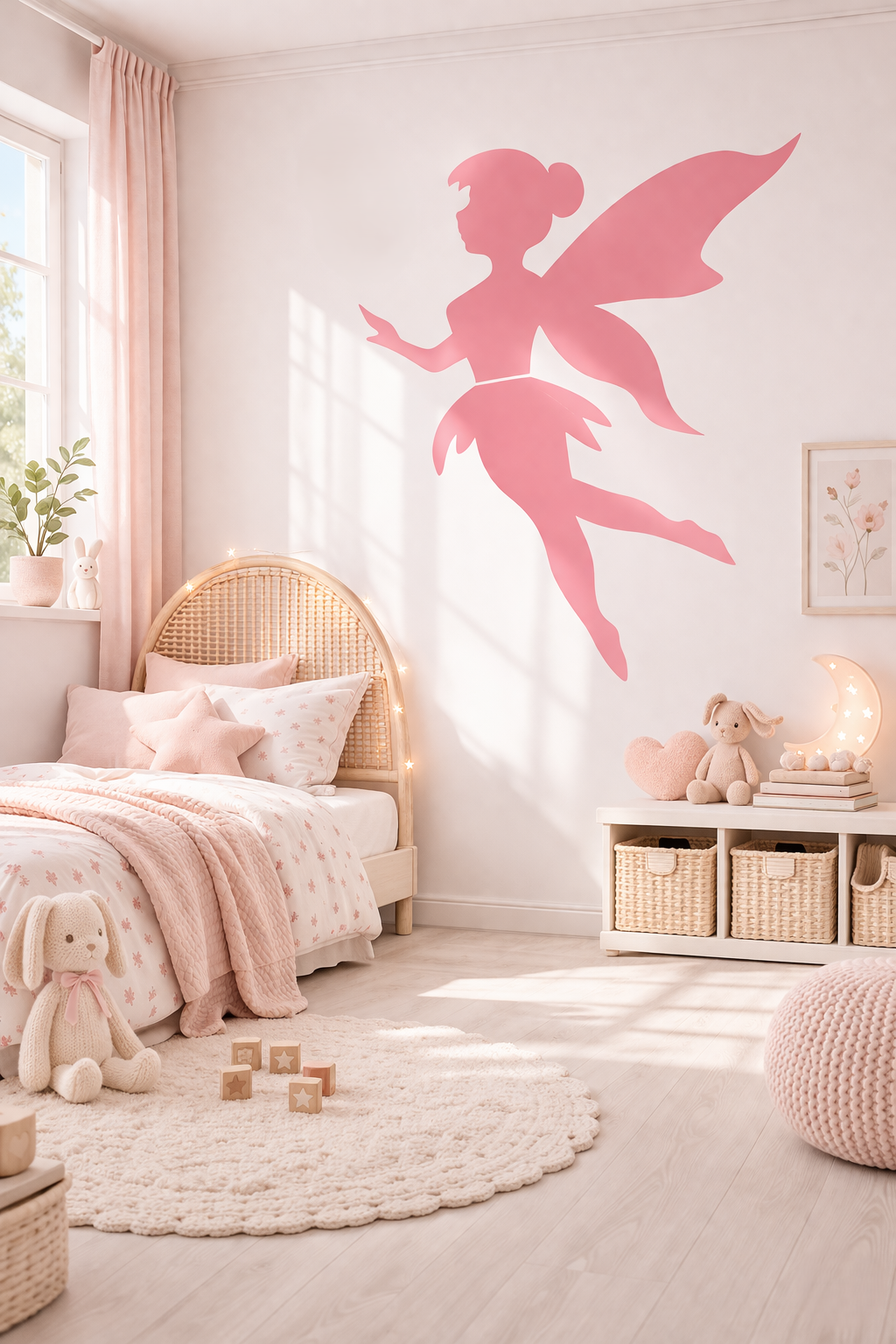 Flying Fairy Stencil - Image 1