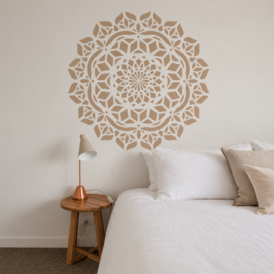 Sacred Petal Mandala -sapluuna