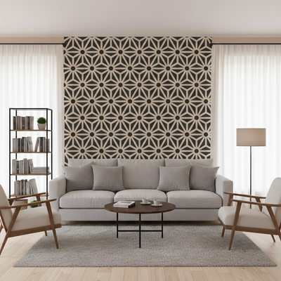Geometrikus Csillagmintás Sablon