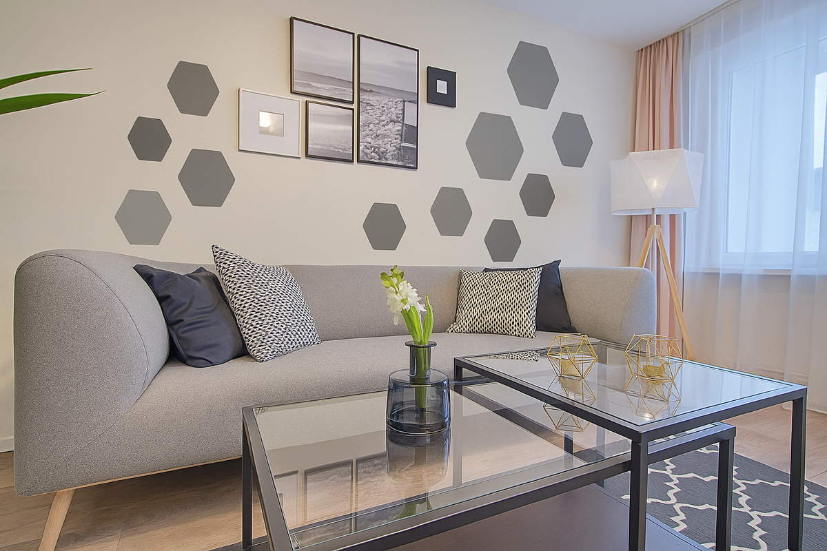 Hexagon Stencil - Image 2