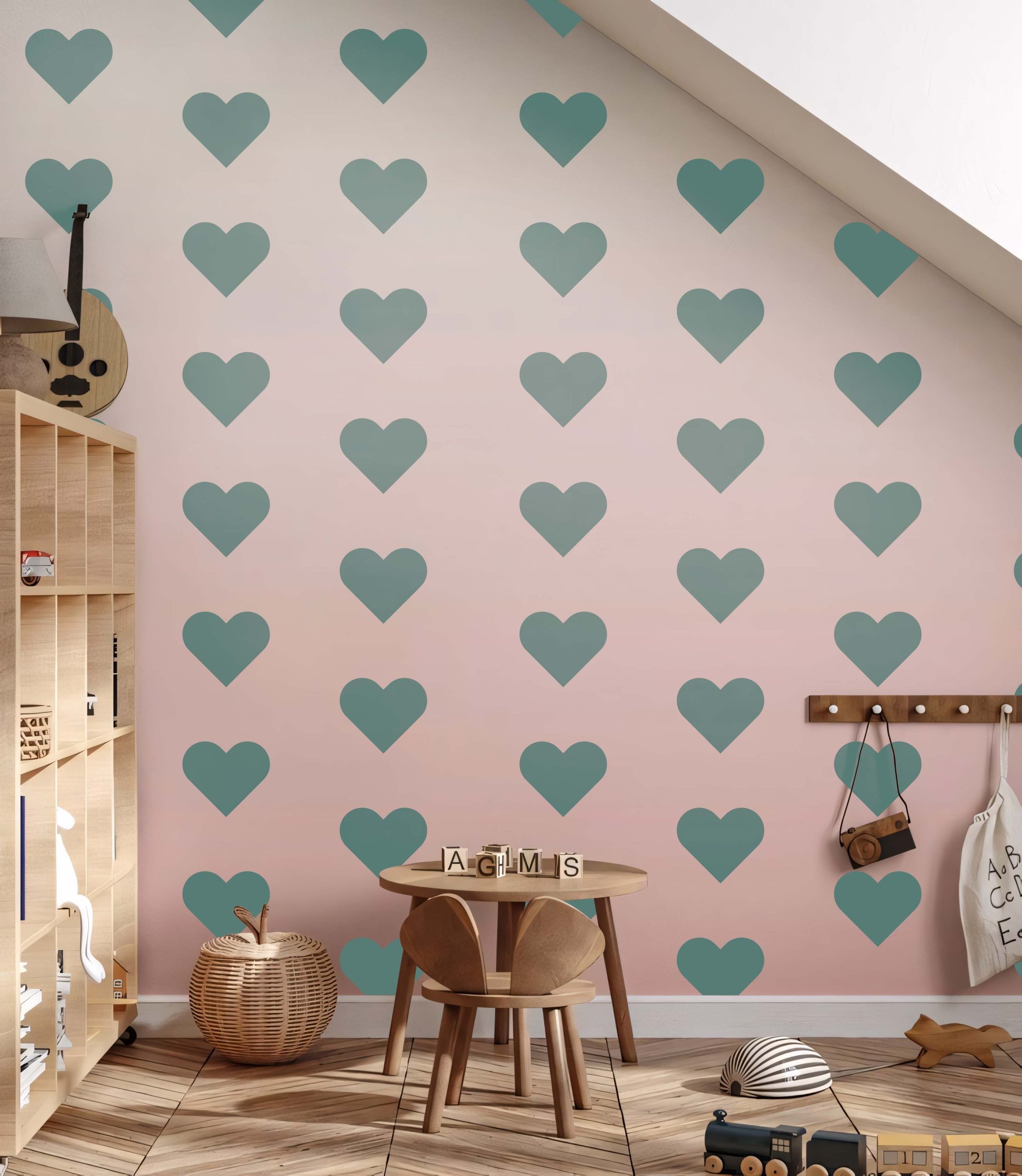 Hearts Stencil - Image 3