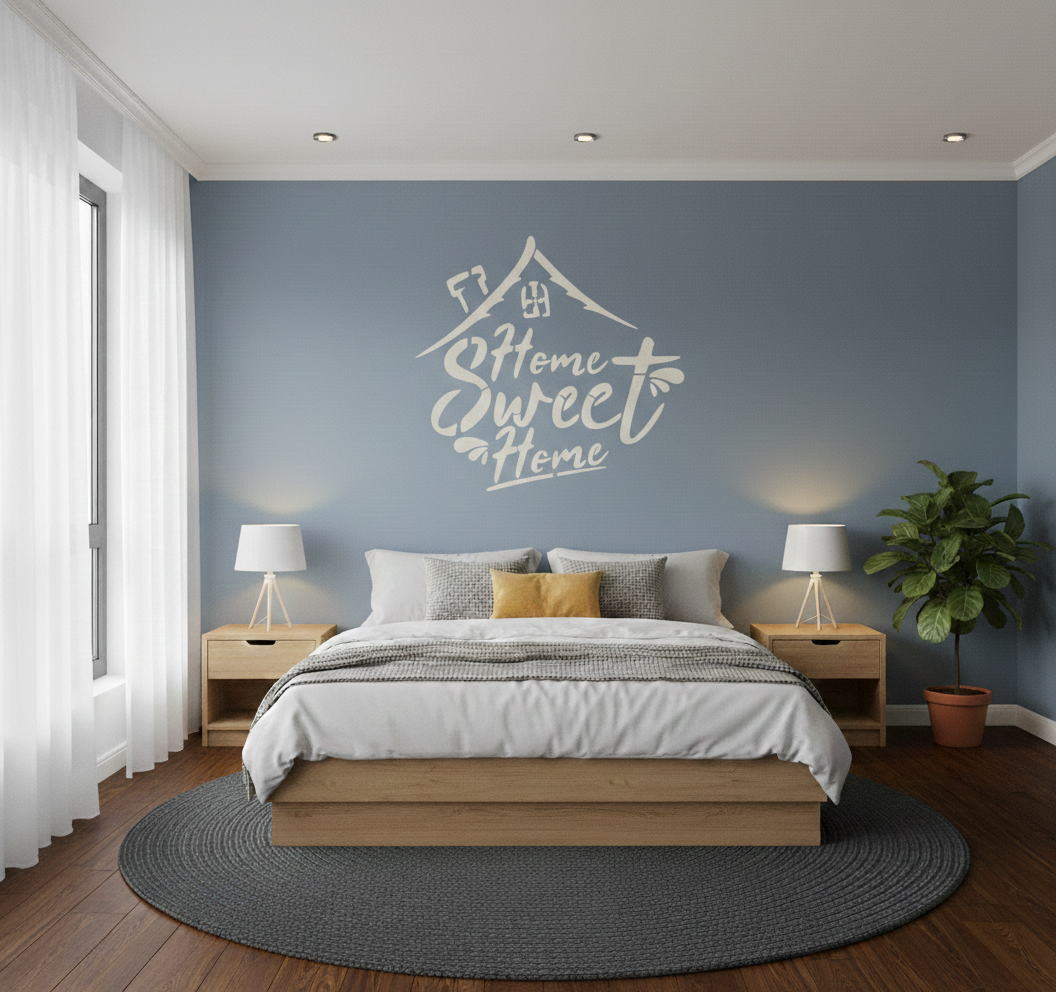 Home Sweet Home Stencil - Image 1