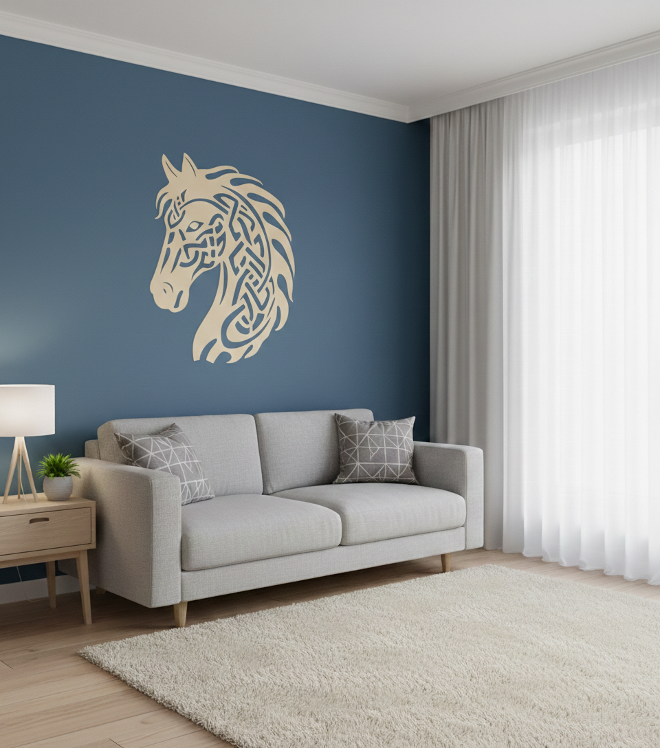 Horse Head Stencil - Image 3