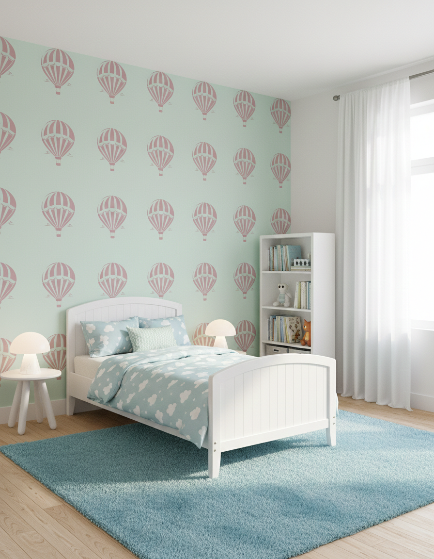 Hot Air Balloon Stencil - Image 2