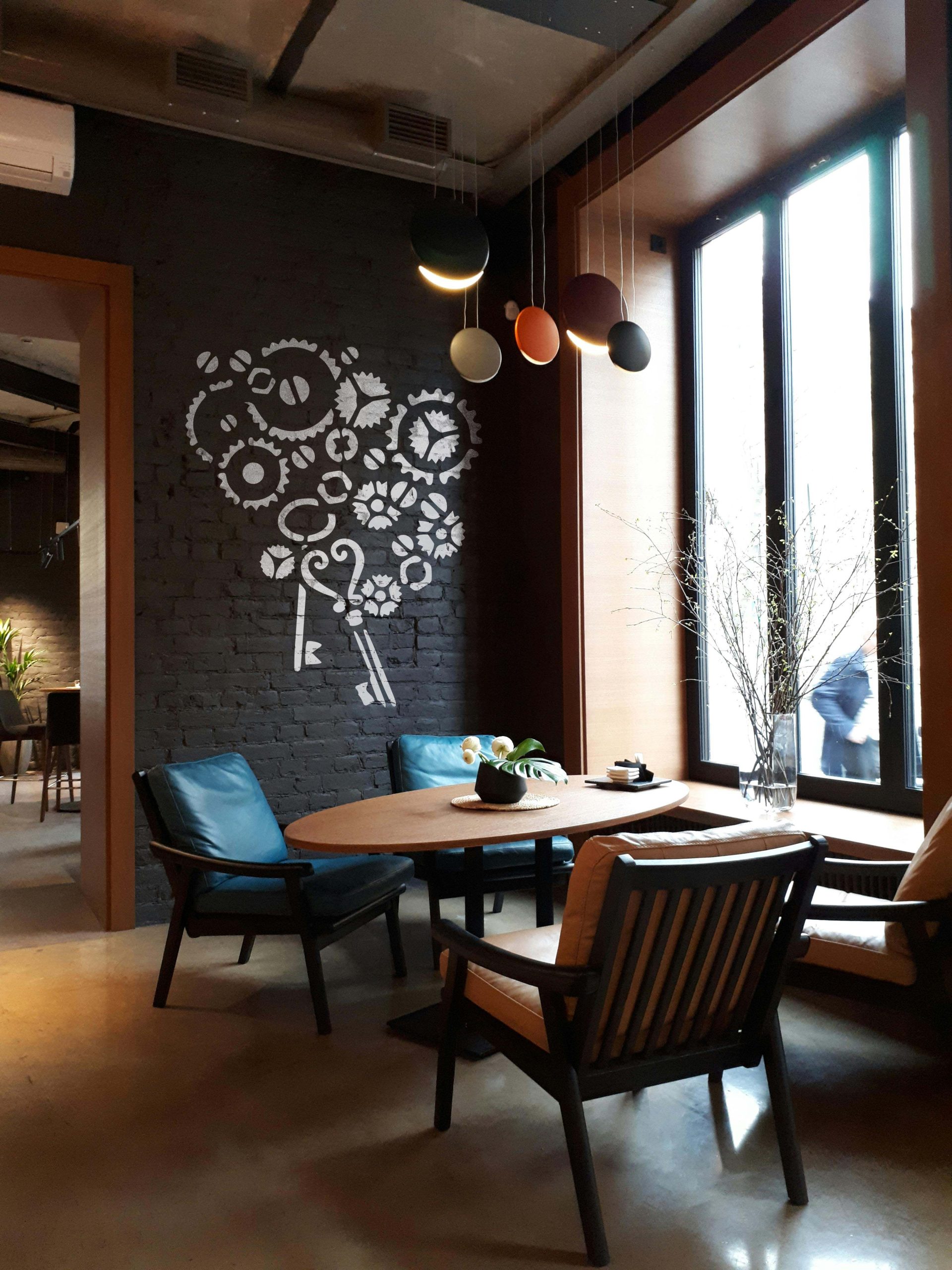 Keys and Gears Stencil - Image 2